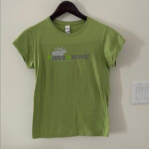 Green Vancouver Moose  T-Shirt
